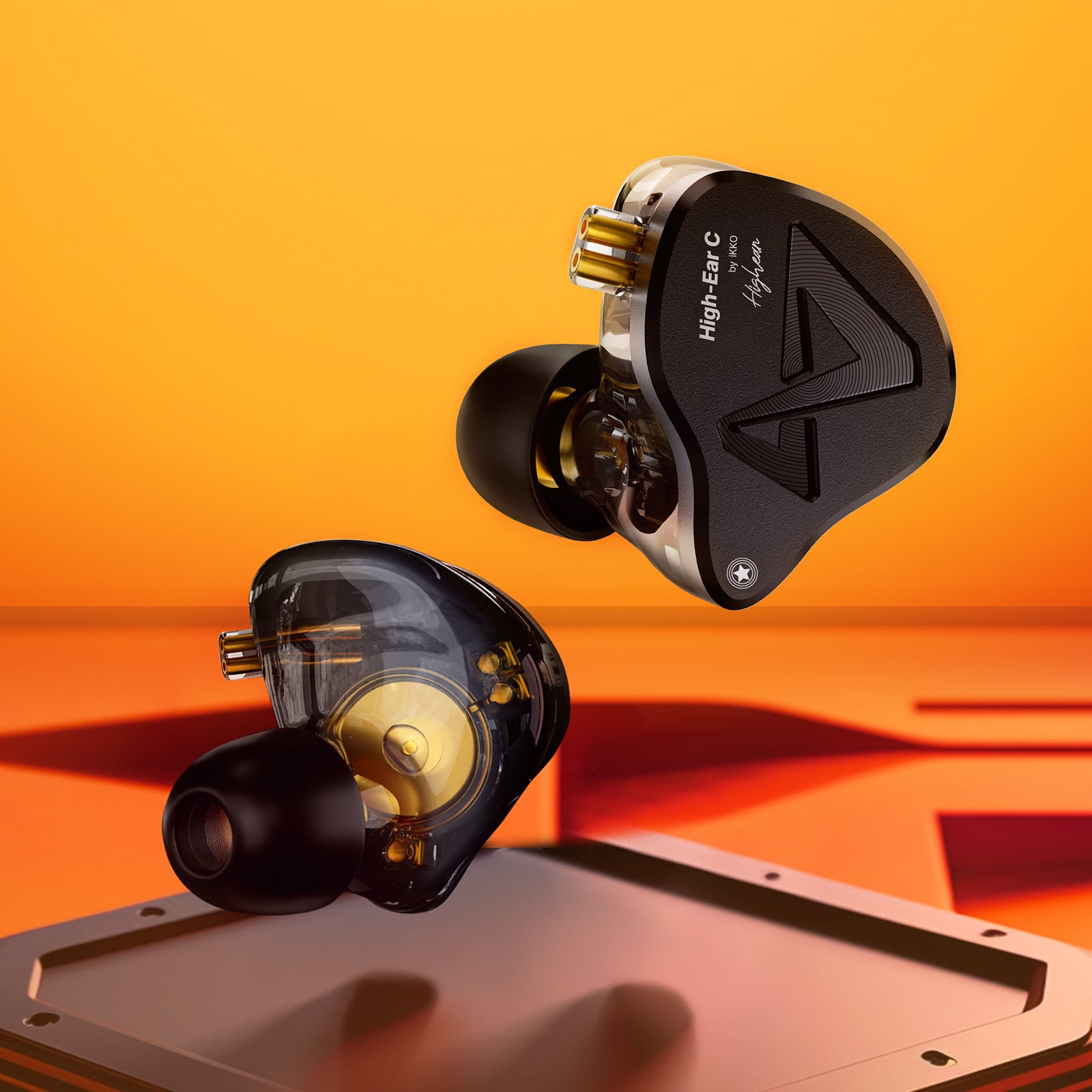 High-Ear C - Golden Tone - In-Ear Monitors - High Fidelity