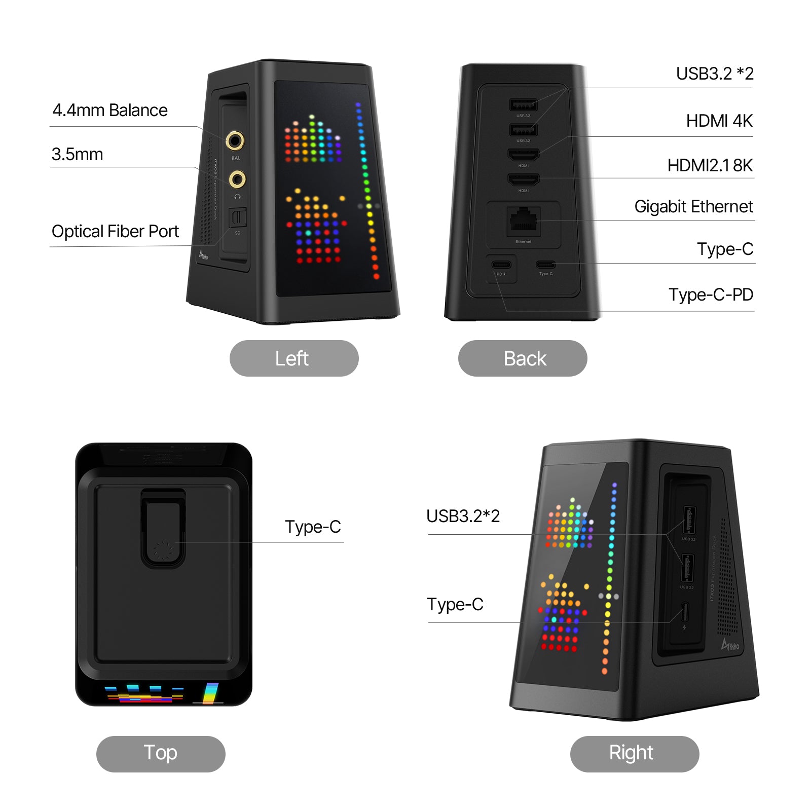 ITX05 - Docking Station - High Fidelity | iKKO Audio